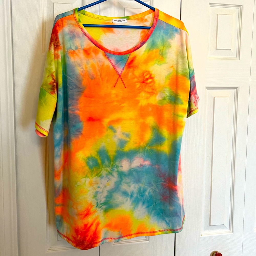 Chic Soul Tie-dye shirt